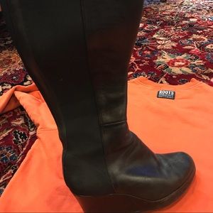 L. K.Bennet London knee high leather trendy boot